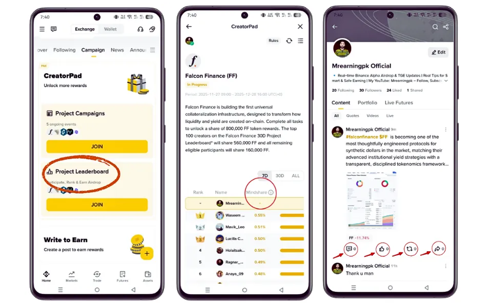 How Binance CreatorPad Leaderboard Really Works